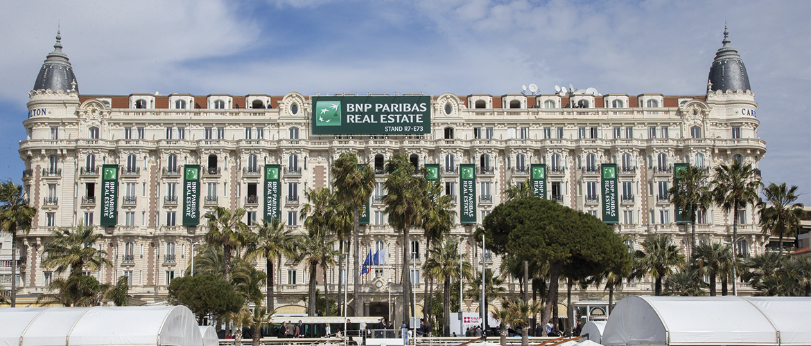 BNP Paribas Real Estate s'affiche au Carlton à l'occasion du MIPIM 2017