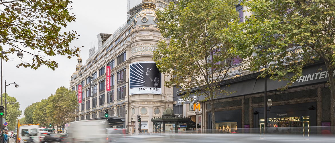 SAINT LAURENT EYEWEAR sur le PRINTEMPS HAUSSMANN 