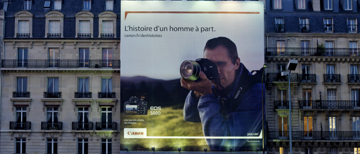 Bâche Avenue Charles de Gaulle à Neuilly